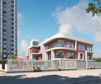 Modern Building Appearance-ID:819073924