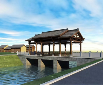 Chinese Style Building Appearance-ID:485014926