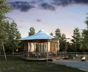 Modern Building Appearance-ID:111238961