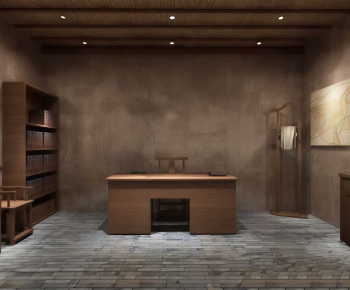 Retro Style Study Space-ID:928010948