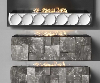 Modern Fireplace-ID:732224942