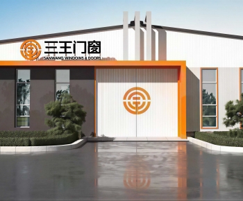 Modern Building Appearance-ID:561943052