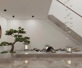 New Chinese Style Plant Landscaping-ID:280435092