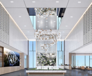 Modern Real Estate Sales Office-ID:668230145