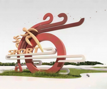 Modern Sculpture Sketch-ID:932286025