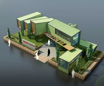 Modern Public Building-ID:101950283