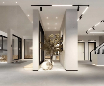 Modern Exhibition Hall-ID:488446953