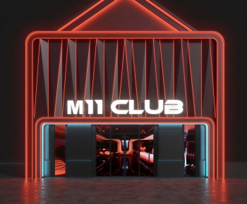 Modern Facade Element-ID:421947005