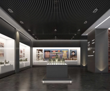 Modern Exhibition Hall-ID:823307047