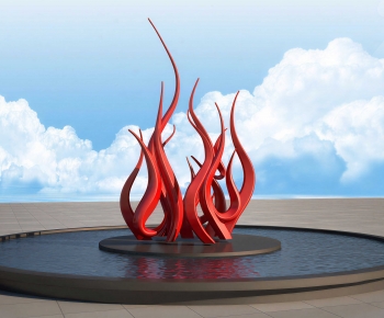 Modern Sculpture Sketch-ID:981575013