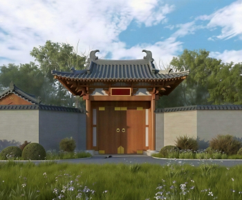 Chinese Style Pavilion-ID:599463942