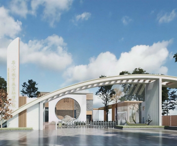 Modern Building Component-ID:578170066