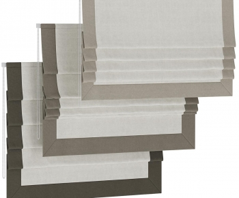 New Chinese Style Roman Curtain-ID:810574057