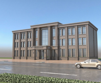 Modern Appearance Of Commercial Building-ID:277844919