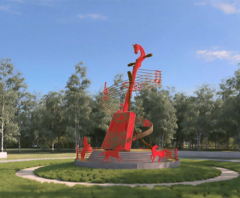 Modern Sculpture Sketch-ID:564613106