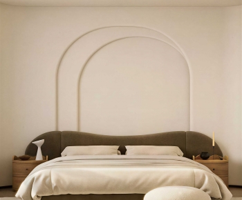 Modern Double Bed-ID:312068947
