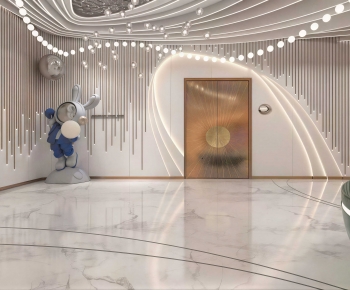 Modern Office Reception Desk-ID:141720066