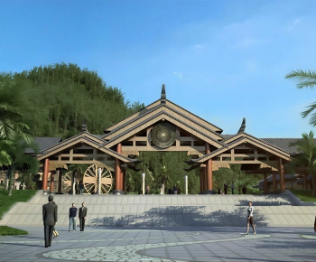 New Chinese Style Gate-ID:213746072