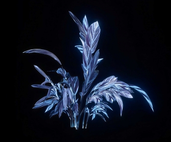 Modern Flowers And Grass-ID:612366919