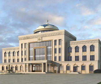 European Style Appearance Of Commercial Building-ID:226216083