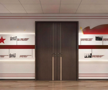 Modern Exhibition Hall-ID:194560056