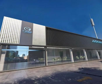 Modern Building Appearance-ID:547859911