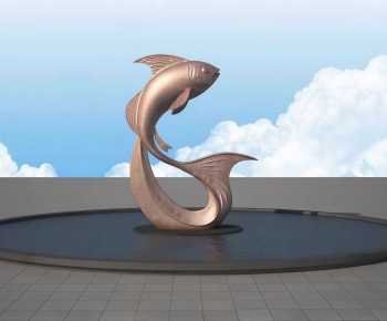 Modern Sculpture Sketch-ID:727983954