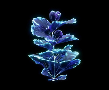 Modern Flowers And Grass-ID:183187966