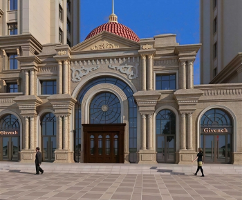 European Style Building Appearance-ID:697438962