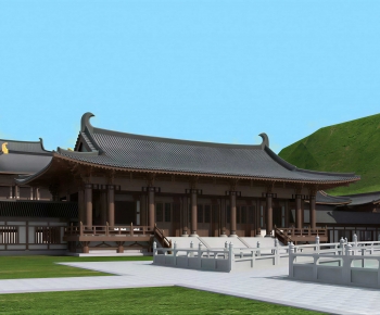 Chinese Style Ancient Architectural Buildings-ID:115083937