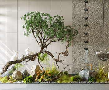 Modern Ground Green Plant Potted Plants-ID:776321894