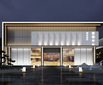 Modern Building Appearance-ID:902870892