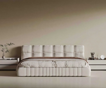 Modern Double Bed-ID:406979083