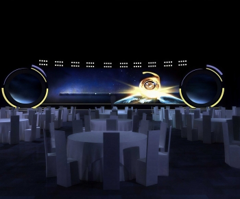 Modern Banquet Hall-ID:855297098
