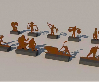 Modern Sculpture Sketch-ID:126431948