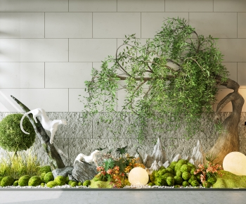 Modern Plant Landscaping-ID:673899776