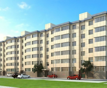 Modern Appearance Of Commercial Building-ID:566260101