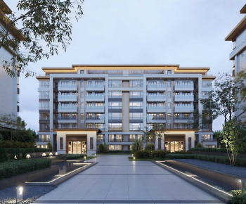 Modern Building Appearance-ID:762396108