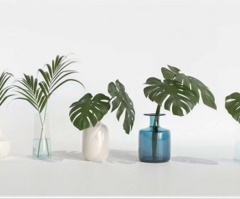 Modern Ground Green Plant Potted Plants-ID:674432997