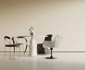 Modern Dining Table And Chairs-ID:255450964