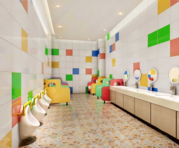 Modern Children's Restroom-ID:452142004