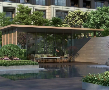 Modern Courtyard/landscape-ID:556776053