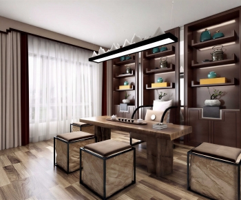 New Chinese Style Study Space-ID:755860885