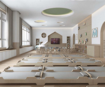 Modern Children's Kindergarten-ID:558523897