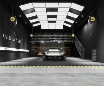 Modern Underground Garage-ID:503263952