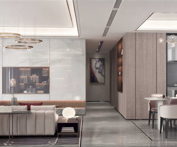 Modern A Living Room-ID:607116941