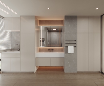 Modern Bathroom Cabinet-ID:167176014