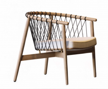 Wabi-sabi Style Lounge Chair-ID:603880939