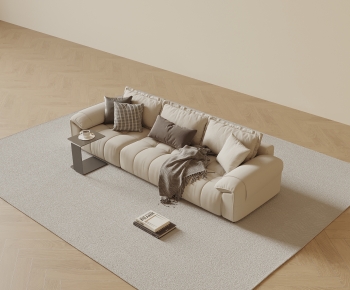 Modern Three-seat Sofa-ID:571856985
