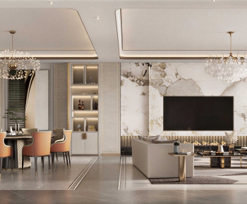 Modern A Living Room-ID:639966965
